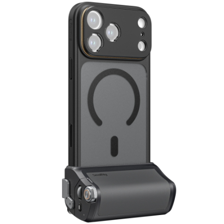 SmallRig 5554 FilMov - case/etui foto-video z płytkami obiektywu i wielofunkcyjnym gripem/uchwytem do iPhone 17 Pro Max